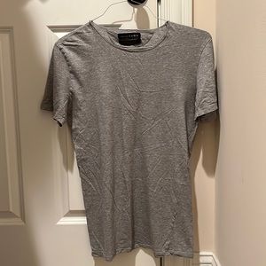 Gray cotton Zara tee